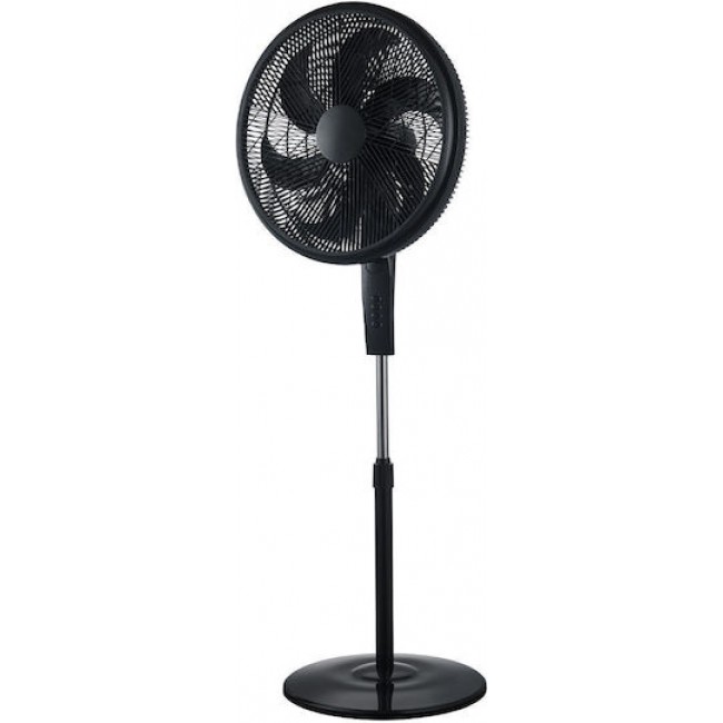 Telemax FS45-DC17ARL Ανεμιστήρας Ορθοστάτης 90W Διαμέτρου 45cm με Τηλεχειριστήριο 
