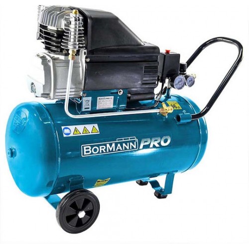 BORMANN Pro BAT5030 Αεροσυμπιεστής Μονομπλόκ 2.5Hp/50L *