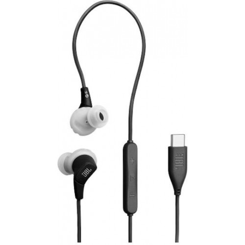JBL Endurance Run 3 In-ear Handsfree Ακουστικά με Βύσμα USB-C Μαύρο *