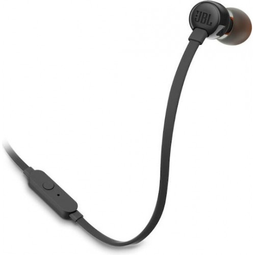 JBL T110e In-ear Handsfree Ακουστικά με Βύσμα 3.5mm Μαύρο