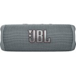 JBL Flip 6 Grey Αδιάβροχο Ηχείο Bluetooth Με 12 ώρες Λειτουργίας 