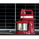 Singer Deluxe SM-500 Κόκκινο  Μίξερ με Inox Κάδο 3lt 500W ***