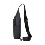 Arctic Hunter XB13001-BK Μαύρη Ανδρική Τσάντα Στήθους