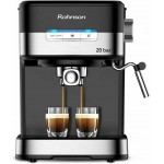 Rohnson R-990 Μαύρη Μηχανή Espresso 850W Πίεσης 20bar 