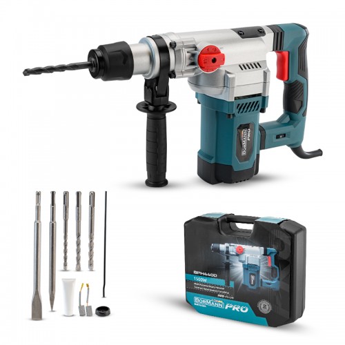 Bormann Pro BPH4400 Κρουστικό Σκαπτικό Ρεύματος 1500W με SDS Plus  *