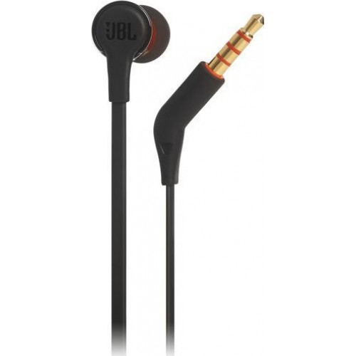 JBL T210 Black InEar Universal Headphones 1-button Mic/Remote *