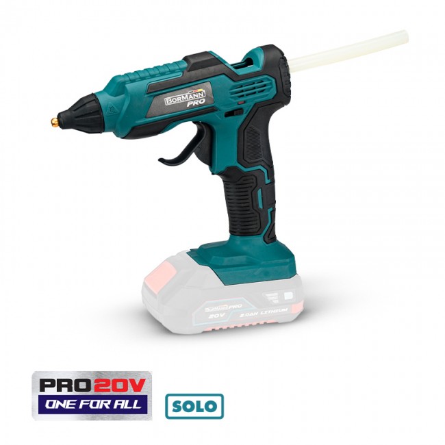 Bormann Pro BBP3900 Πιστόλι Θερμοκόλλησης 20V Solo για Ράβδους Σιλικόνης 12mm *