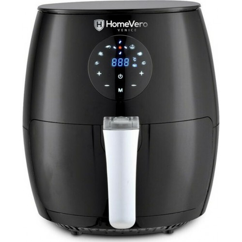 HomeVero HV-AF3.3 Μαύρη Φριτέζα Αέρος με Αποσπώμενο Κάδο 2.5lt**