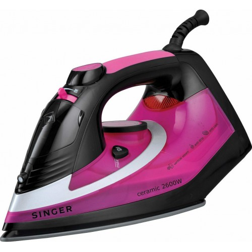 Singer STI-1740-CRBF Σίδερο Ατμού 2600W με Συνεχόμενη Παροχή 35gr/min 