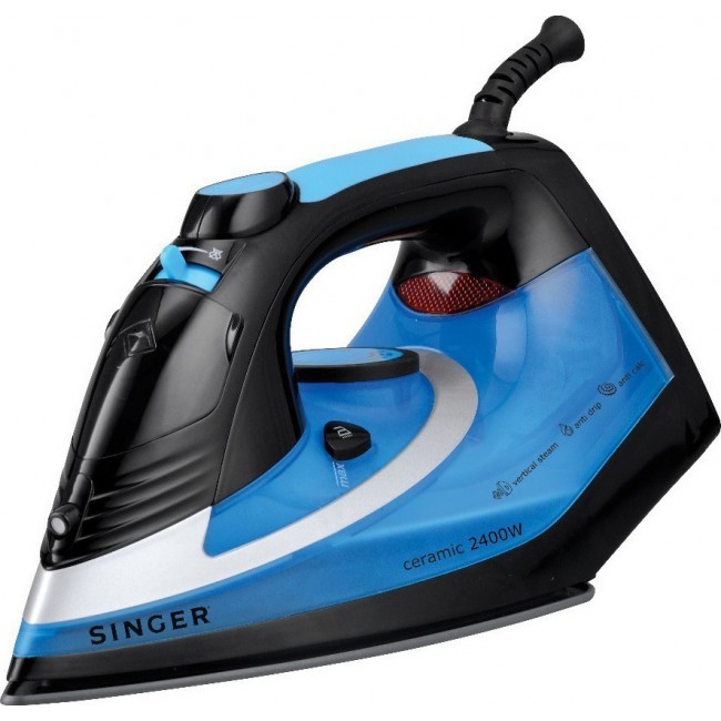 Singer STI-1730-CRBB Σίδερο Ατμού 2400W Με Συνεχόμενη Παροχή 30gr/min 