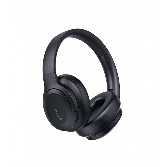AvLink Isolate SE Ασύρματα/Ενσύρματα Over Ear Ακουστικά με 24 ώρες Λειτουργίας Μαύρα
