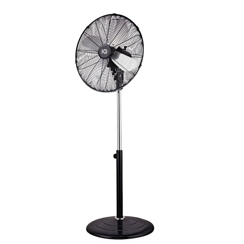 IQ MSF-402 Μαυρος Ανεμιστήρας Ορθοστάτης 60W Διαμέτρου 40cm