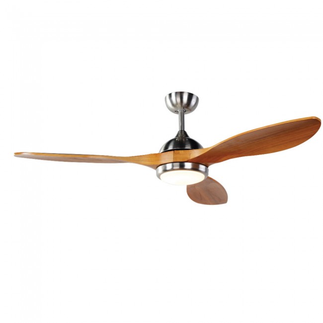 IQ CF-5415 Satin Nickel Ανεμιστήρας Οροφής 138cm με Φως και Τηλεχειριστήριο 