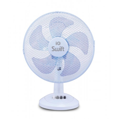 IQ PDF40-5 Λευκός Επιτραπέζιος Ανεμιστήρας 50W Διαμέτρου 40cm