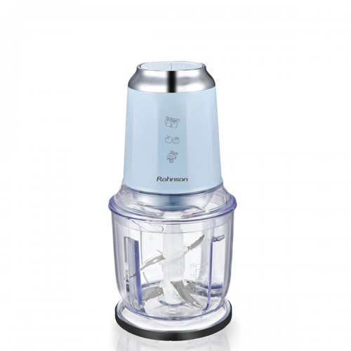 Rohnson R-518 Πολυκόπτης Multi 600W με Δοχείο Blue *