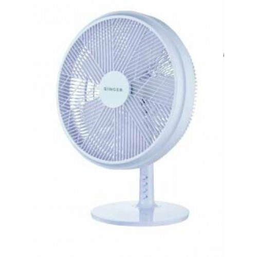 Singer 7110/02WH Επιτραπέζιος Ανεμιστήρας 55W Διαμέτρου 40cm