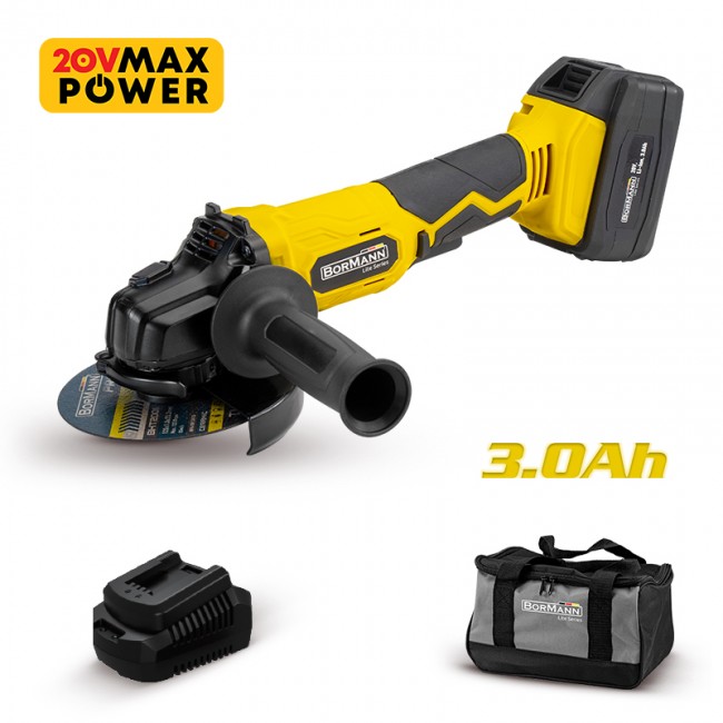 Bormann BCD2630 Τροχός 115mm Μπαταρίας