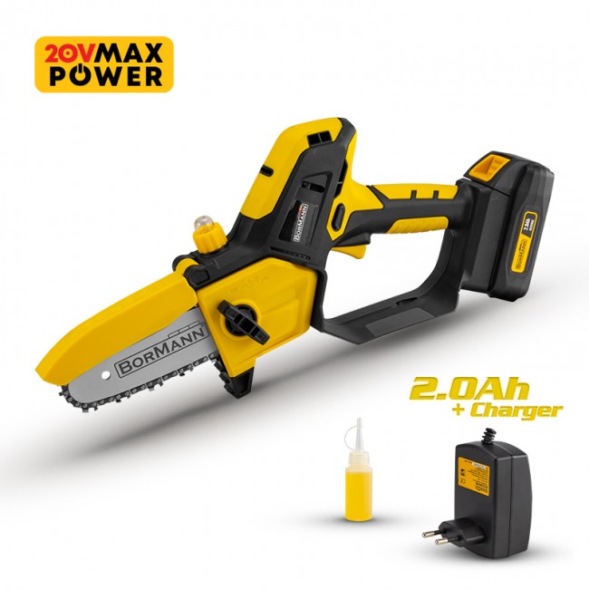 Bormann BCD4050 Κλαδευτικό Αλυσοπρίονο Μπαταρίας 20V 2.2kg με Λάμα 15cm ***