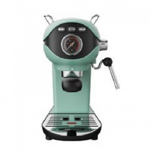 IQ CM-185 Πράσινη Μηχανή Espresso 1050W Πίεσης 20bar ***
