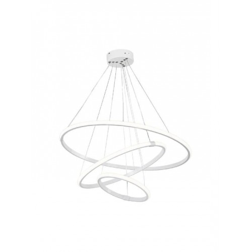 Powertech HLL-0104 Λευκό Κρεμαστό Φωτιστικό LED 