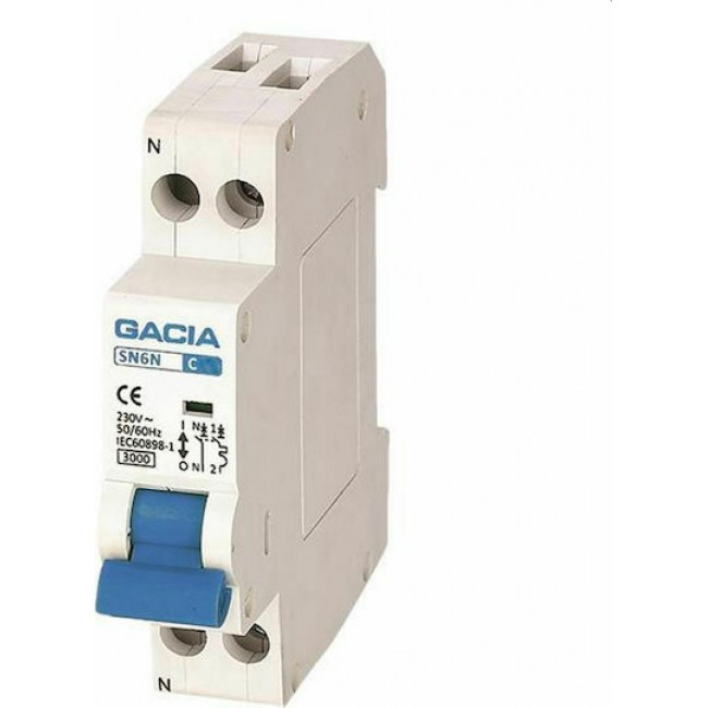 GACIA 500-42305 Αυτόματη Ασφάλεια 32A Μονοπολική AC
