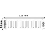 Avide ABLSPS12V-200W-IP20-S Τροφοδοτικό LED IP20 Ισχύος 200W με Τάση Εξόδου 12V