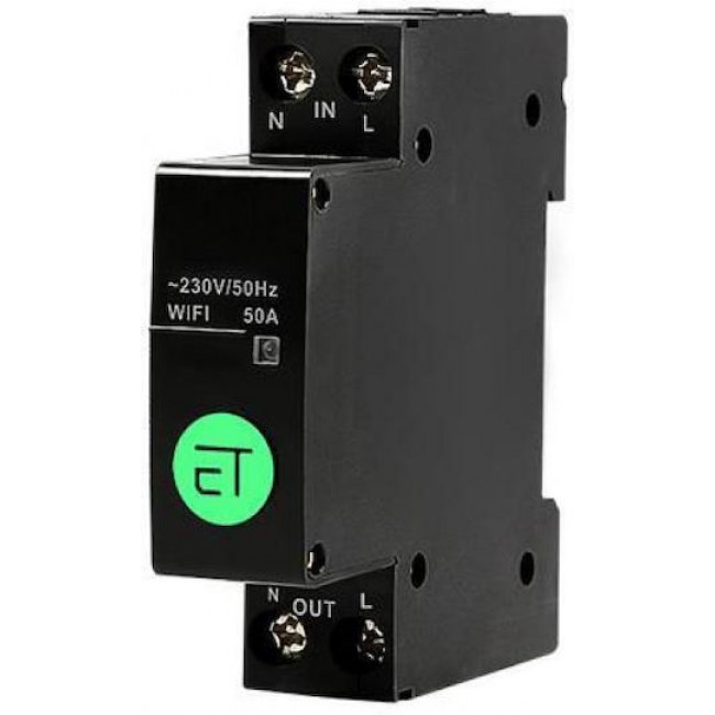 Eurolamp 500-37150 Ρελέ Ράγας 50A Μονοπολικό με Τάση 240V 