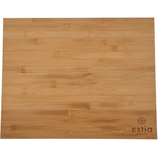 Estia 01-14537 Essentials Επιφάνεια Κοπής από Μπαμπού Καφέ 48x38cm*