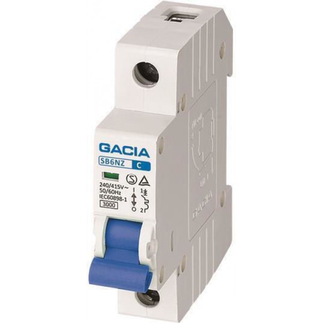 Gacia 500-43002 Αυτόματη Ασφάλεια 16A Μονοπολική AC 