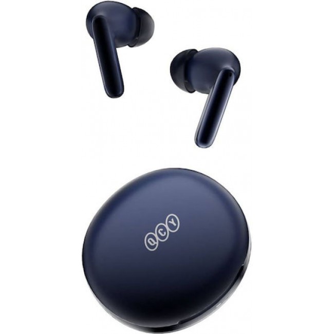 QCY T13 ANC 2 Blue – TWS 28dB active noise canceling 10mm drivers, BT 5.3 30 hours True Wireless