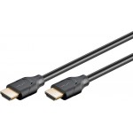 Goobay HDMI 2.1 Cable HDMI male - HDMI male 0.5m Μαύρο