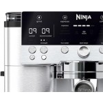 Ninja Luxe Cafe Premier Αυτόματη Μηχανή Espresso 1650W Πίεσης 15bar για Cappuccino με Μύλο Άλεσης Ασημί ***