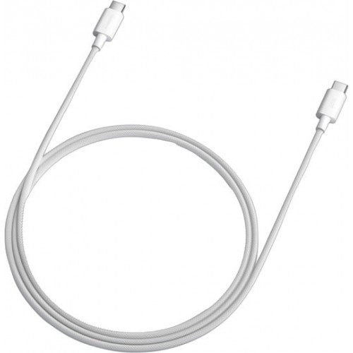 Xiaomi Braided USB 2.0 Cable USB-C male - USB-C 60W Λευκό 1m BHR0878GL