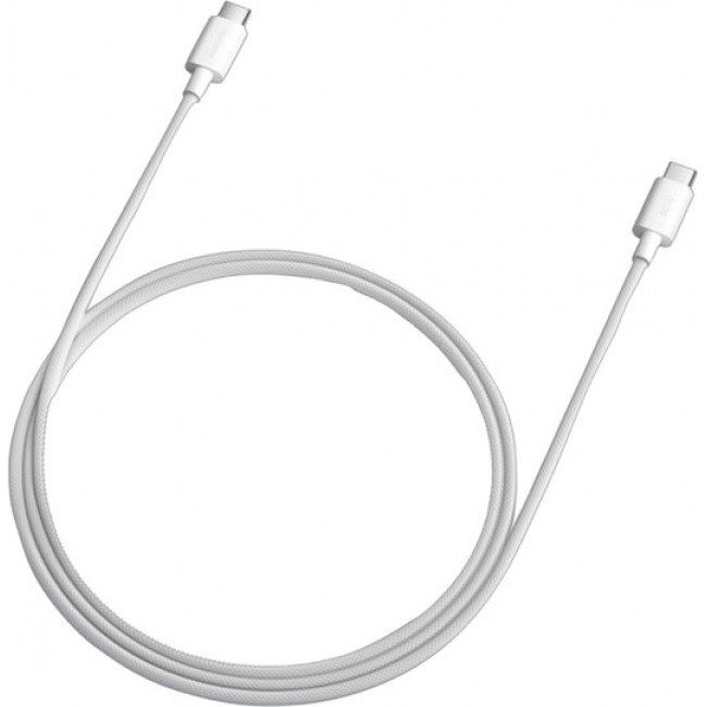 Xiaomi Braided USB 2.0 Cable USB-C male - USB-C 60W Λευκό 1m BHR0878GL