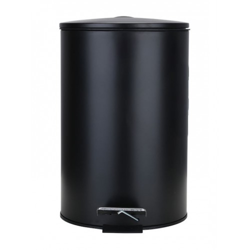 Estia 02-3791 ΧΑΡΤΟΔΟΧΕΙΟ ΜΠΑΝΙΟΥ CLASSIC SOFT CLOSE 5lt ΜΑΤ ΜΑΥΡΟ *