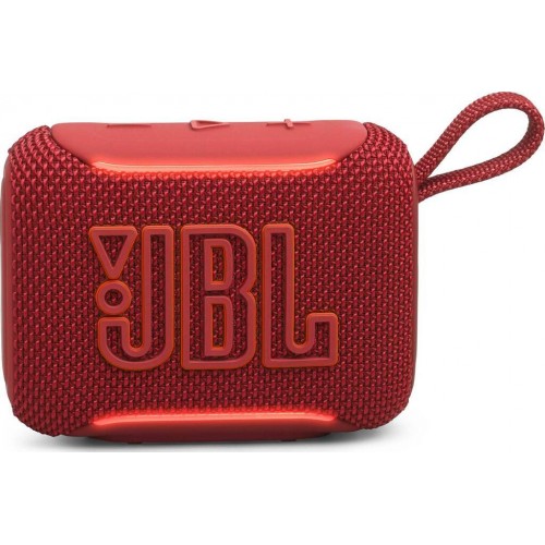 JBL Go 5 Αδιάβροχο Ηχείο Bluetooth 4.8W με Διάρκεια Μπαταρίας έως 10 ώρες Κ΄΄όκκινο