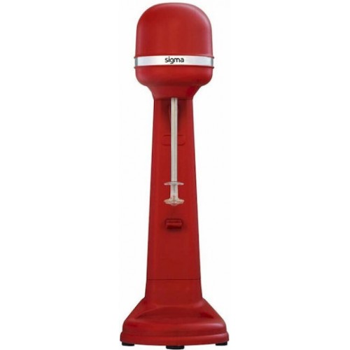 Sigma KDM 120P Φραπεδιέρα Επιτραπέζια 150W με 2 Ταχύτητες Κόκκινη
