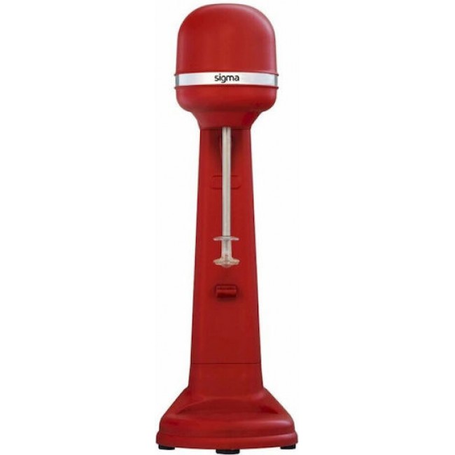 Sigma KDM 120P Φραπεδιέρα Επιτραπέζια 150W με 2 Ταχύτητες Κόκκινη