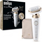 Braun Silk Epil 9 Flex Αποτριχωτική Μηχανή Epilator για Πρόσωπο & Σώμα SES9-011/3D