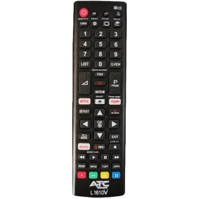 ATC L1610 Συμβατό Τηλεχειριστήριο για Τηλεοράσεις LG *