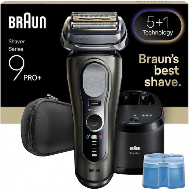 Braun Series 9 Pro+ 9655CC Ξυριστική Μηχανή Προσώπου Επαναφορτιζόμενη