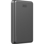 XO PR296 Powerbank Ταχείας Φόρτισης Μεταλικό με Μαγνήτη 10.000mAh Γκρι