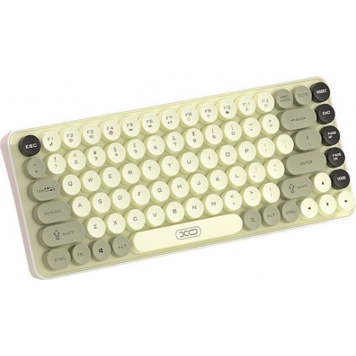 XO KB-12 Ασύρματο Πληκτρολόγιο Bluetooth Tri-Colour Γκρι
