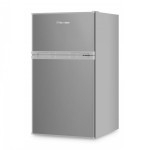 Inventor DPC852LS Ψυγείο Δίπορτο 85lt Υ85xΠ48xΒ51.5εκ. Inox (ανοιχτη συσκευασια)