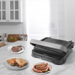 Rohnson R-2344 Τοστιέρα Γκριλιέρα 2200W Μαύρη