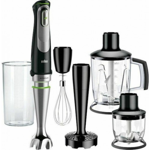 Braun MQ9147X MultiQuick 9 Ραβδομπλέντερ με Ανοξείδωτη Ράβδο 1200W Μαύρο