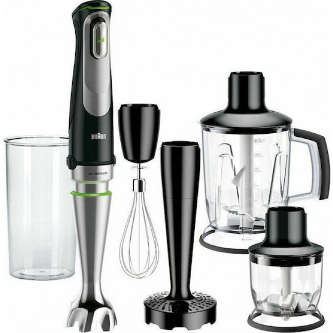 Braun MQ9147X MultiQuick 9 Ραβδομπλέντερ με Ανοξείδωτη Ράβδο 1200W Μαύρο