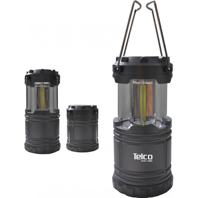 Telco YD-3530A Φανάρι Led Μπαταρίας για Camping με Φακό 400lm 3W