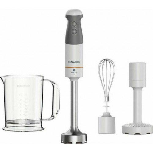 Kenwood HBM40.006WH Triblade XL+ Ραβδομπλέντερ με Ανοξείδωτη Ράβδο 850W Λευκό
