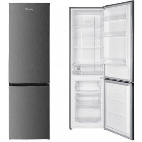 Inventor PSC18155IN Ψυγειοκαταψύκτης 253lt NoFrost Υ181xΠ55xΒ60εκ. Inox